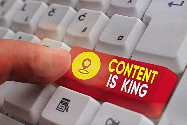 محتوا پادشاه است